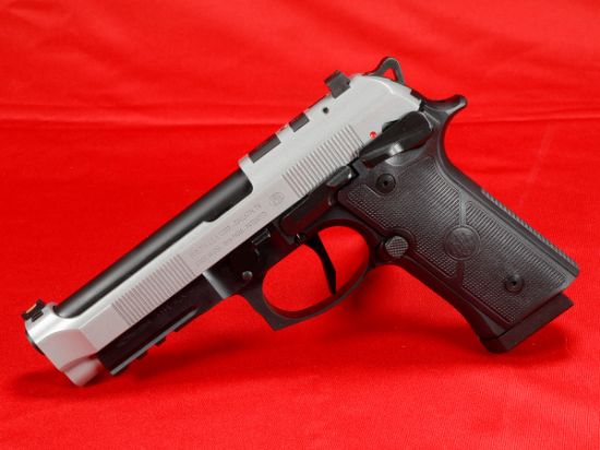 Beretta, 92XI, Single Action Only, Full Size, 9MM, 4.7" Barrel, Silver Cerakote Slide, Black Frame, Two 18rd Magazines, 082442937885, FFL-BERETTA-J92FSR921, RTG Parts