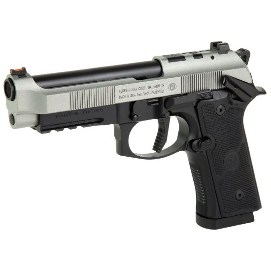 Beretta, 92XI, Single Action Only, Full Size, 9MM, 4.7" Barrel, Silver Cerakote Slide, Black Frame, Two 18rd Magazines, 082442937885, FFL-BERETTA-J92FSR921, RTG Parts