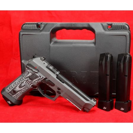 Beretta, 92XI Squalo, Single Action Only, Full Size Pistol, 9MM, 4.7" Barrel, Cerakote Finish, Black, Optics Ready, Ambidextrous Safety, Fiber Optic Front Sight, Flared Magwell, Three 22rd Magazines, 082442975979, FFL-BERETTA-J92XFMSA21LCO, RTG Parts