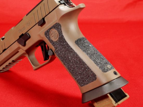 Sig Sauer, P320X5 DH3,  9MM, 5" Barrel, Coyote Tan Grip and Slide, X Series Flat Face Trigger, XRay 3 Night Sights, Optics Ready, Three 21rd Magazines, 798681665051, FFL-SIG-320X5-9-DH3, RTG Parts