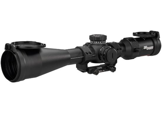 Sig Sauer, Tango MSR, Rifle Scope, 5-30X56mm, First Focal Plane, MOA Illuminated Milling 2.0 Reticle, 56mm Objective, 34mm Main Tube, Matte Finish, Black, 0.25 MOA Adjustment, Included Mount and Flip Lens Covers, 798681696253, SIG-SOTM65000, RTG Parts
