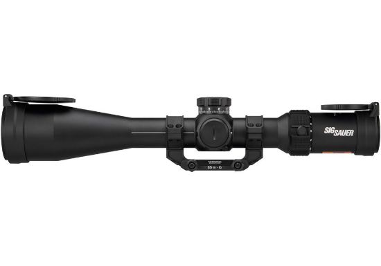 Sig Sauer, Tango MSR, Rifle Scope, 5-30X56mm, First Focal Plane, MRAD Illuminated Milling 2.0 Reticle, 56mm Objective, 34mm Main Tube, Matte Finish, Black, 0.1 MRAD Adjustment, Included Mount and Flip Lens Covers, 798681696260, SIG-SOTM65001, RTG Parts