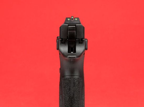CZ, P-10 F, Striker Fired, Semi-automatic, Polymer Frame Pistol, Full Size, 9MM, 4.5" Barrel, Nitride Slide Finish, Black, 3 Interchangeable Backstraps, Fixed Sights, Optics Ready, Integrated Trigger Safety, 19 Rounds, 2 Magazine, Reversible Magazine Catch, 806703915500, FFL-CZ-91550, RTG Parts