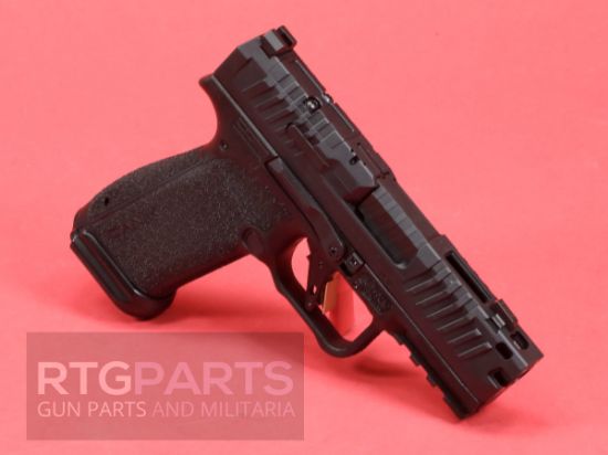 CANIK, METE MC9 Prime, Semi-automatic, Striker Fired, Compact, 9MM, 3.64" Barrel, Compensated Slide and Barrel with Blast Chamber, Night Sights, Optics Ready, Matte Finish, Black, Two 17rd Magazines, 787450948723, FFL-CANIK-HG8328-N, RTG Parts