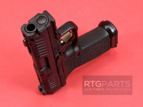 CANIK, METE MC9 Prime, Semi-automatic, Striker Fired, Compact, 9MM, 3.64" Barrel, Compensated Slide and Barrel with Blast Chamber, Night Sights, Optics Ready, Matte Finish, Black, Two 17rd Magazines, 787450948723, FFL-CANIK-HG8328-N, RTG Parts