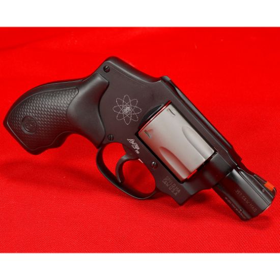 Smith & Wesson, Model 340, Double Action Only, Metal Frame Revolver, J-Frame, 357 Magnum, 1.875" Barrel, Scandium Alloy, Titanium Alloy Cylinder, Black, Rubber Grips, Fixed Sights, 5 Rounds, No Internal Lock, 022188030617, FFL-SW-103061, RTG Parts