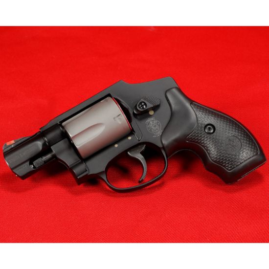 Smith & Wesson, Model 340, Double Action Only, Metal Frame Revolver, J-Frame, 357 Magnum, 1.875" Barrel, Scandium Alloy, Titanium Alloy Cylinder, Black, Rubber Grips, Fixed Sights, 5 Rounds, No Internal Lock, 022188030617, FFL-SW-103061, RTG Parts