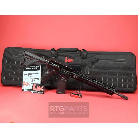    Heckler & Koch, MR556 A4, Semi-automatic, AR, 223 Remington/556NATO, 16.5" Barrel, Anodized Finish, Black, M-LOK Free Float Handguard, Adjustable Gas Block, HK USA Enhanced Grip, HK416 Six Position Stock, Ambidextrous Controls, 30 Rounds, 1 Magazine