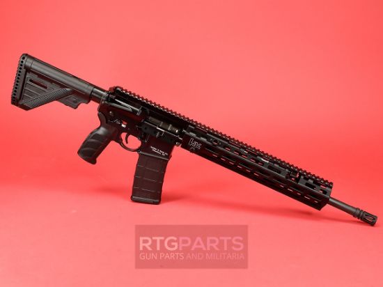    Heckler & Koch, MR556 A4, Semi-automatic, AR, 223 Remington/556NATO, 16.5" Barrel, Anodized Finish, Black, M-LOK Free Float Handguard, Adjustable Gas Block, HK USA Enhanced Grip, HK416 Six Position Stock, Ambidextrous Controls, 30 Rounds, 1 Magazine