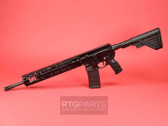    Heckler & Koch, MR556 A4, Semi-automatic, AR, 223 Remington/556NATO, 16.5" Barrel, Anodized Finish, Black, M-LOK Free Float Handguard, Adjustable Gas Block, HK USA Enhanced Grip, HK416 Six Position Stock, Ambidextrous Controls, 30 Rounds, 1 Magazine