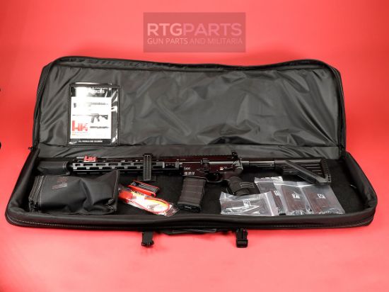    Heckler & Koch, MR556 A4, Semi-automatic, AR, 223 Remington/556NATO, 16.5" Barrel, Anodized Finish, Black, M-LOK Free Float Handguard, Adjustable Gas Block, HK USA Enhanced Grip, HK416 Six Position Stock, Ambidextrous Controls, 30 Rounds, 1 Magazine