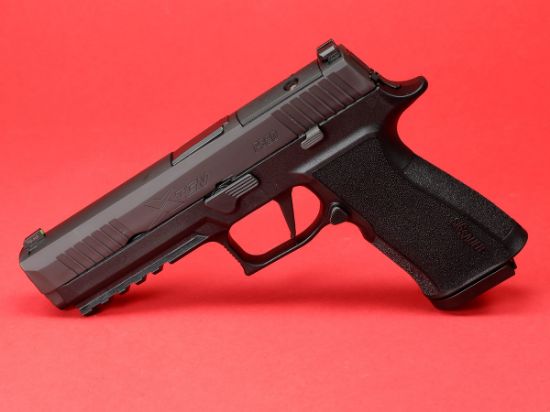 Sig Sauer, P320 XTEN, Striker Fired, Semi-automatic, Polymer Frame Pistol, Full Size, 10MM, 5" Barrel, Nitron Finish, Black, Optics Ready, Trijicon RMR Footprint, XRAY3 Night Sights, 15 Rounds, 2 Magazines, 798681652341, FFL-SIG-320X5-10-BXR3-R2, RTG Parts