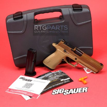 Picture of SIG SAUER P320 XTEN 10MM 5" NS OR 3X15RD, COYOTE TAN