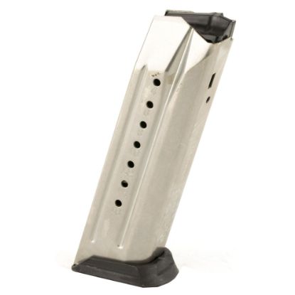 Ruger, Magazine, 9MM, 17 Rounds, Fits Ruger American, Stainless, Polymer Base, Silver, New in box, 736676905102, RUG-90510, RTG Parts