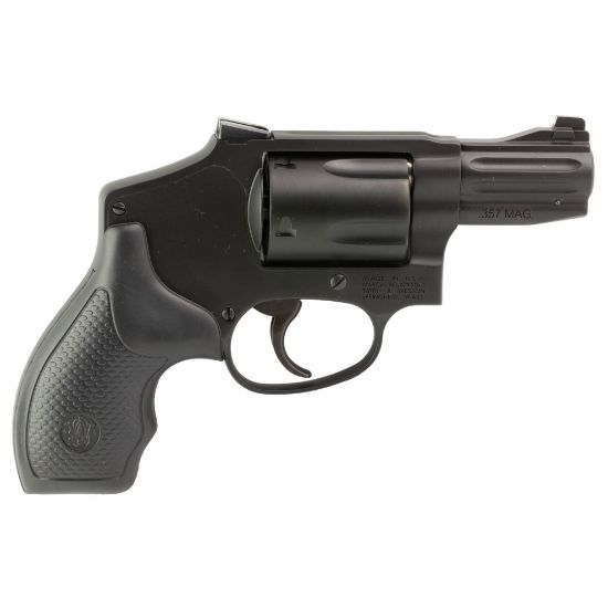 Smith & Wesson, 640 Black Edition, Double Action Only Revolver, 357 Magnum/38 Special, 2.125" Barrel, Synthetic Grips, Stainless Steel Barrel, Cerakote Finish, Black, Night Sights, 5 Rounds, No-Lock, No Internal Lock, 022188901559, FFL-SW-14448, RTG Parts
