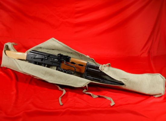 Century Romanian AES-10B2 7.62x39 Wood Stock, 21.5" Barrel, Bulged Trunnion, Bipod, Carry Handle, Club Foot Stock, Adjustable Rear Sight, Factory 30rd mag, 787450859401, RI4988N, FFL-CENTURY-AES-10B2, RTG Parts