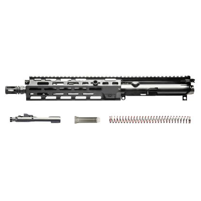 Heckler & Koch, MR556 A4 Upper Receiver, 223 Remington/556NATO, 11" Barrel, Threaded 1/2X28, M-LOK Handguard, Anodized Finish, Black, Fits AR-15 Lower Receivers, Includes Bolt Carrier Group, Charging Handle, Buffer Weight and Buffer Spring, 642230270220, HKK-51000385, RTG Parts