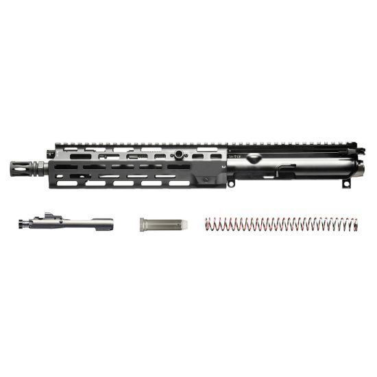 Heckler & Koch, MR556 A4 Upper Receiver, 223 Remington/556NATO, 11" Barrel, Threaded 1/2X28, M-LOK Handguard, Anodized Finish, Black, Fits AR-15 Lower Receivers, Includes Bolt Carrier Group, Charging Handle, Buffer Weight and Buffer Spring, 642230270220, HKK-51000385, RTG Parts