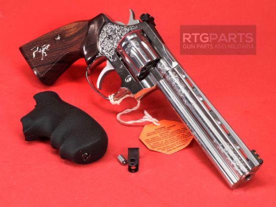 Colt Custom, Limited Edition of 150 Revolvers, King Cobra, .22LR, 10-Shot Cylinder, 6" Barrel, Factory Engraved B Coverage, 151550026779, FFL-COLT-CKCOBRA22SP6RFO, RTG Parts