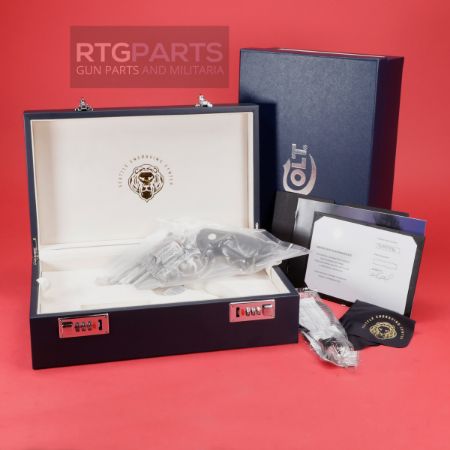 Colt's Manufacturing, Colt's Manufacturing, Python, Revolver, Double/Single Action, 357 Magnum, 3", Sapphire Finish, 6 Rounds, Colt Python Stainless Steel, Blade Front/Adjustable Rear Sight, FFL-COLT-PYTHON-SP3WTS, RTG Parts