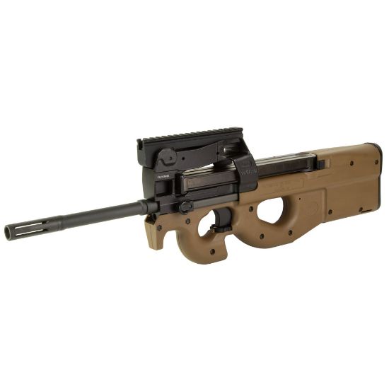 FN America Law Enf, PS90, Semi-automatic, 5.7x28mm, 16.04" Barrel, Matte Finish, Flat Dark Earth, 1 Magazine, 50 Rounds, 3848950501, FFL-FN-3848950501, RTG Parts