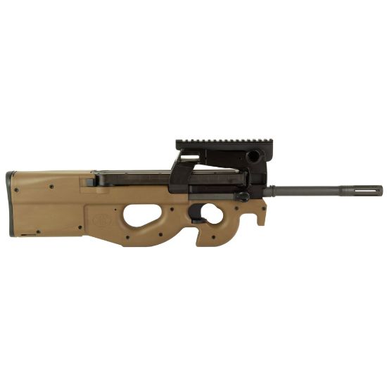 FN America Law Enf, PS90, Semi-automatic, 5.7x28mm, 16.04" Barrel, Matte Finish, Flat Dark Earth, 1 Magazine, 50 Rounds, 3848950501, FFL-FN-3848950501, RTG Parts
