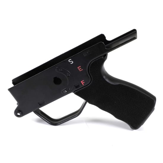 Picture of HK91/G3 STEEL CLIPPED & PINNED SEF LOWER W/ GRIP, PAINTED BLACK