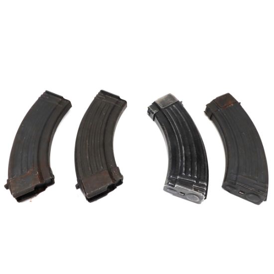Picture of 4-PACK OF DENTED/RUSTED POLISH AK47 30RD STEEL MAGS
