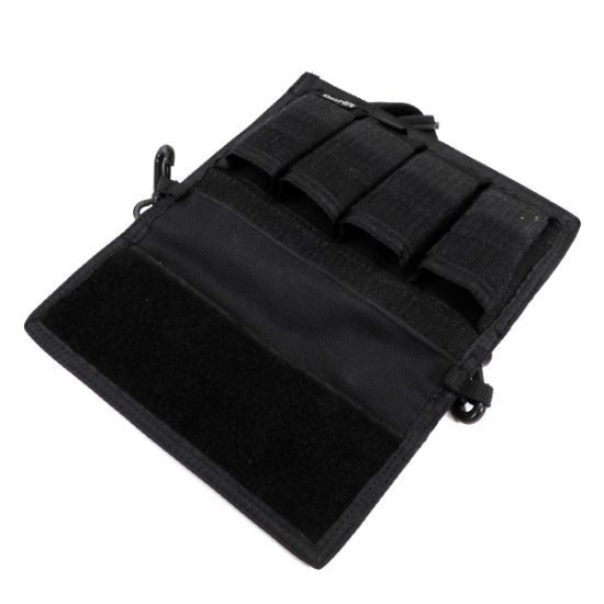 Picture of MIDWAY 4-MAG MOLLE PISTOL MAG POUCH W/ FLAP & STRAP