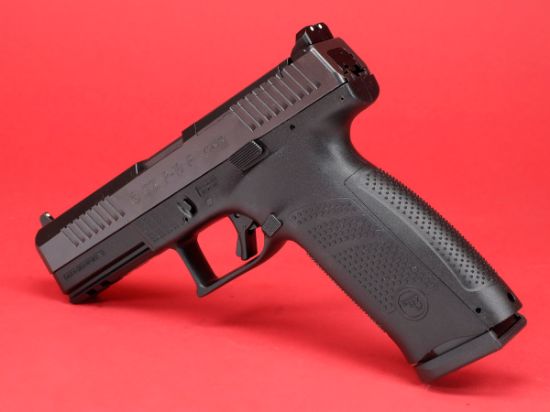 CZ, P-10 F, 45ACP, Striker Fired, Polymer Frame Pistol, Full Size, 4.5" Cold Hammer Forged Barrel, Nitride Finish, Black, White 3-Dot Sights, Optics Ready, Two 13rd Magazines, 806703915913, FFL-CZ-91591, RTG Parts
