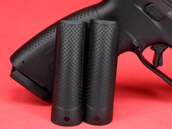 CZ, P-10 F, 45ACP, Striker Fired, Polymer Frame Pistol, Full Size, 4.5" Cold Hammer Forged Barrel, Nitride Finish, Black, White 3-Dot Sights, Optics Ready, Two 13rd Magazines, 806703915913, FFL-CZ-91591, RTG Parts