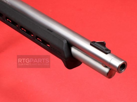 Marlin Firearms, 1895, Trapper, Lever Action Rifle, .45-70 Government, 16.17" Cold Hammer Forged Barrel, Threaded 11/16x24, Stainless Finish, Silver, Black Magpul ELG Stock and M-LOK Forend, Skinner Blade Front Sight, Skinner Adjustable Rear Sight, 5 Rounds, 736676709120, FFL-MARLIN-70912, RTG Parts