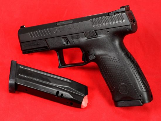 CZ, CZ, P-10C, Semi-automatic, Striker Fired, Compact, 9MM, 4.02" Barrel, Nitride Finish, Black, Polymer Frame, Ambidextrous, Trigger Safety, Fixed Sights, 15 Rounds, 2 Magazine, 806703915319, FFL-CZ-91531, RTG Parts
