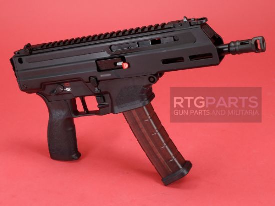 Springfield, Kuna, Semi-Automatic Pistol, 9MM, 6" Threaded Barrel, 1/2x28 Thread Pitch, Roller Delayed, MLOK Handguard, Picatinny Receiver End Plate, Anodized Finish, Black, Two 30rdMags, Includes Front and Rear Flip Up Sights, 706397987657, FFL-SPRINGFIELD-KN9069B, RTG Parts