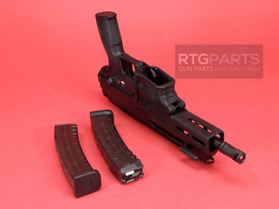 Springfield, Kuna, Semi-Automatic Pistol, 9MM, 6" Threaded Barrel, 1/2x28 Thread Pitch, Roller Delayed, MLOK Handguard, Picatinny Receiver End Plate, Anodized Finish, Black, Two 30rdMags, Includes Front and Rear Flip Up Sights, 706397987657, FFL-SPRINGFIELD-KN9069B, RTG Parts