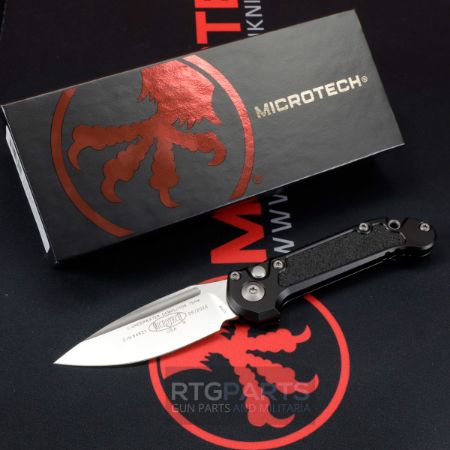 Picture of MICROTECH LUDT GEN III AUTO KNIFE, S/E, BLACK, 3.5 INCH, SATIN, 1135-4