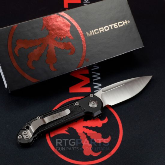 Picture of MICROTECH LUDT GEN III AUTO KNIFE, S/E, BLACK, 3.5 INCH, SATIN, 1135-4