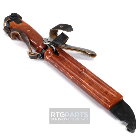 Picture of BULGARIAN CIRCLE 10 TYPE-2 AKM AK74 BAKELITE BAYONET, NUMBER MATCHING