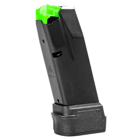 Mec-Gar USA, Magazine, 9MM, 14 Rounds, Fits Springfield Hellcat, Extended Mag, Anti-Friction Coating, Black, 14rd, 765595802100, MEC-MGHC1202A, RTG Parts
