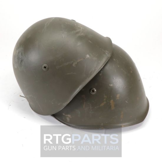 Picture of ITALIAN OD M33 STEEL HELMET WITH LINER