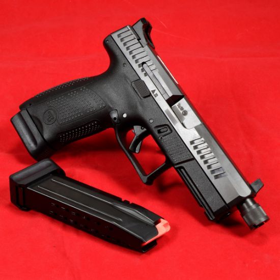 CZ, P-10 C Suppressor-Ready, Striker Fired, Semi-automatic, Polymer Frame Pistol, Compact, 9MM, 4.61" Barrel, Threaded Barrel - 1/2X28, Nitride Slide Finish, Black, 3 Interchangeable Backstraps, High Fixed Night Sights, Integrated Trigger Safety, 17 Rounds, 2 Magazine, Reversible Magazine Catch, 806703895338, FFL-CZ-89533, RTG Parts