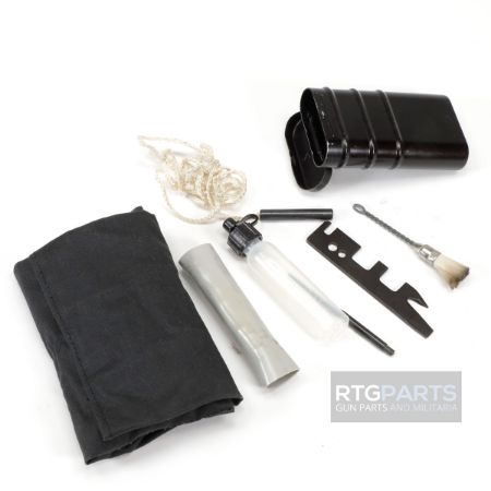 Picture of EAST GERMAN DDR AK47 TOBACCO CAN CLEANING AND TOOL KIT, SECOND VERSION WITH ROLL POUCH