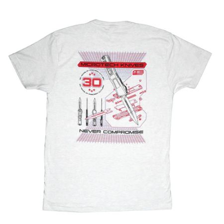 Picture of MICROTECH 30TH YEAR ANNIVERSARY CREAM T-SHIRT