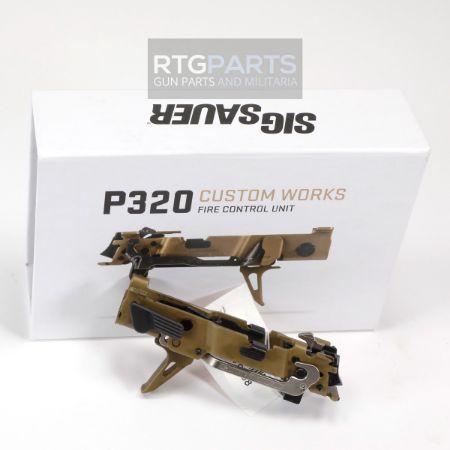 Picture of SIG P320 FIRE CONTROL UNIT 9/40/357 FLAT TITANIUM NITRIDE GOLD