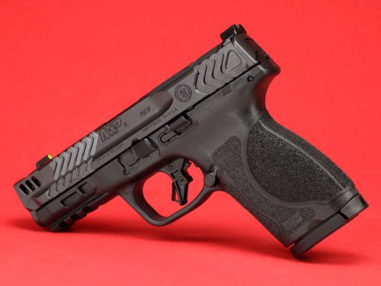 Smith & Wesson, M&P M2.0, Performance Center, 9MM, 4.22" Ported Barrel, Armornite Finish, Gray, Front Night Sight, Blacked Out Rear Sight, No Manual Safety, Flat-Face Trigger, Interchangeable Grip Inserts, Optic Ready, Two 15rd Magazines, 022188895742, FFL-SW-13987, RTG Parts