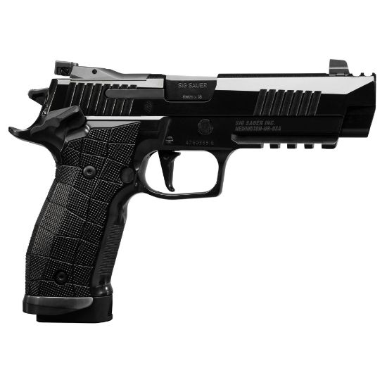 Sig Sauer, P226, XFIVE Reserve, Single Action Only, Metal Frame Pistol, Full Size, 9MM, 4.4" Barrel, High Polish Finish, Optics Ready, Aluminum Grips, X-RAY3 3-Dot Tritium Sights, Compensator, Three 20rd Magazines, 798681695676, FFL-SIG-226X5-9-CW-RES, RTG Parts