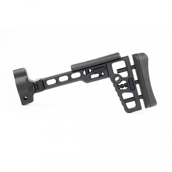 SAMSON S.A.S. FOR MP5 & HK33, Tactical Folding Stock, Adjustable Cheek Piece, Adjustable Length of Pull, MP5 Integrated End Cap and Buffer