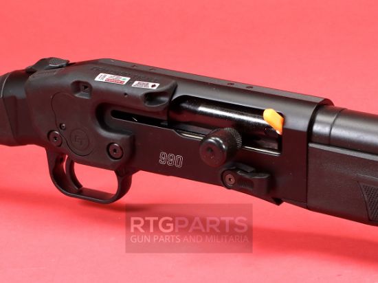 Mossberg, 990 Aftershock With Crimson Trace Laser Saddle, Semi-automatic Pistol Grip Firearm, 12 Gauge, 3" Chamber, 14.75" Barrel, Fiber Optic Front Sight, 27.125" Overall Length, 5 Rounds, 015813830034, FFL-MOSSBERG-83003, RTG Parts