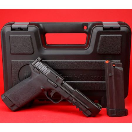 Smith & Wesson, M&P, Semi-automatic, Polymer Framed Pistol, Full Size, 22 WMR, 4.35" Barrel, Armornite Finish, Black, Optics Ready Slide For Shield SMSc Footprints, Manual Safety, Fiber Optic Front Sight, Two 30rd Magazines, 022188892932, FFL-SW-13433, RTG Parts