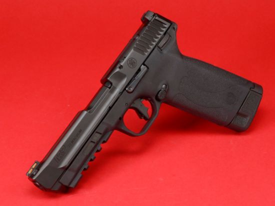 Smith & Wesson, M&P, Semi-automatic, Polymer Framed Pistol, Full Size, 22 WMR, 4.35" Barrel, Armornite Finish, Black, Optics Ready Slide For Shield SMSc Footprints, Manual Safety, Fiber Optic Front Sight, Two 30rd Magazines, 022188892932, FFL-SW-13433, RTG Parts